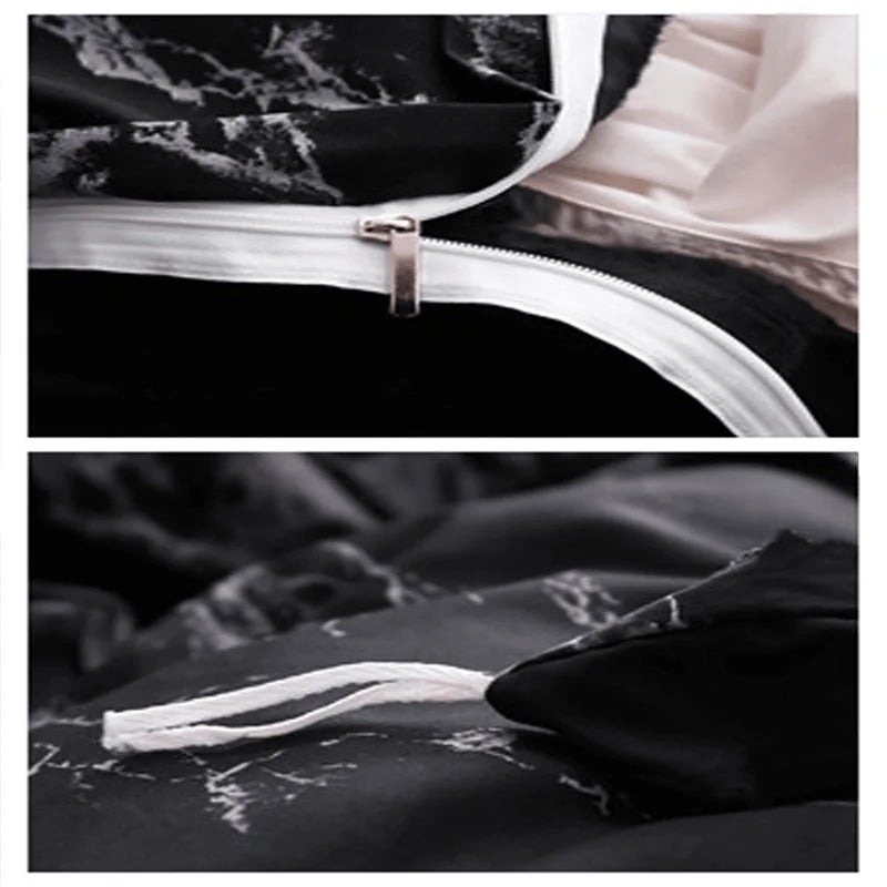 3-Piece Modern Duvet Cover Set