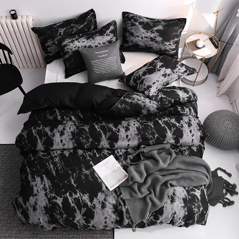3-Piece Modern Duvet Cover Set