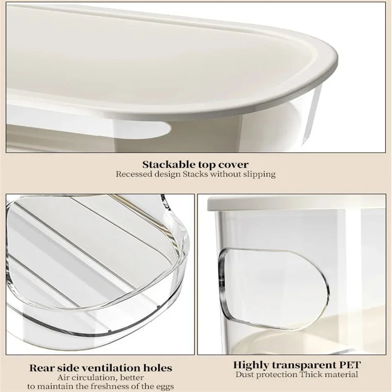Slide-Out Automatic Egg Holder