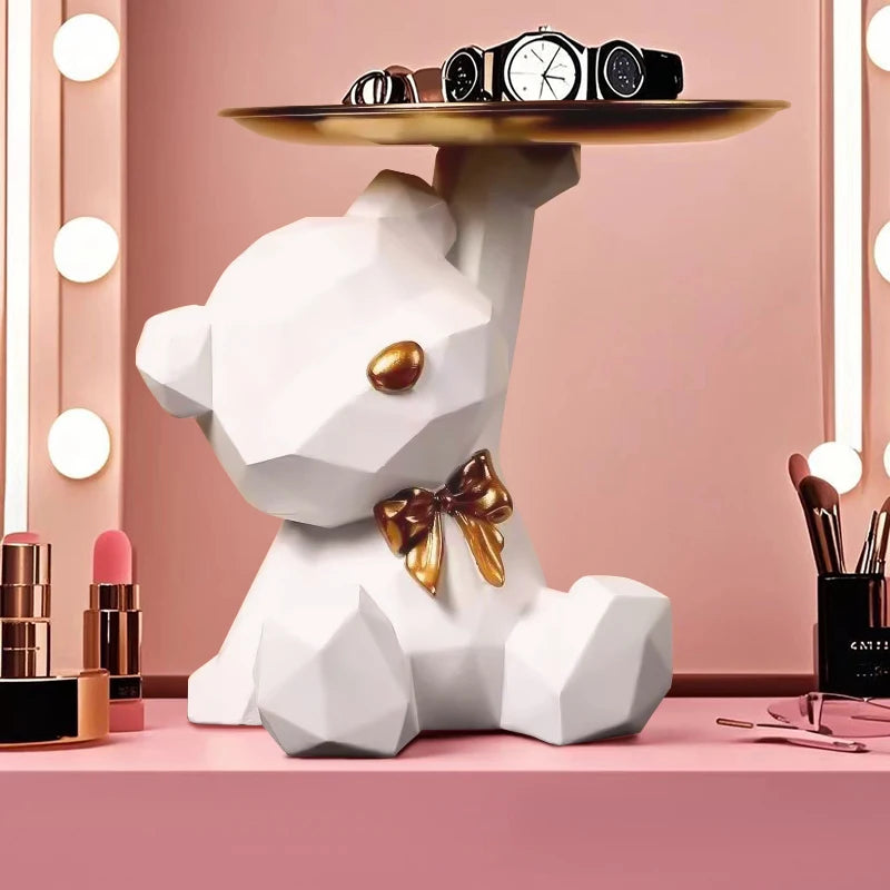 Geometric Butterfly Bear Tray