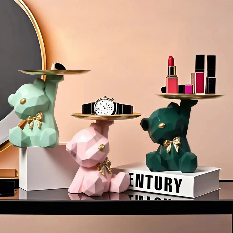 Geometric Butterfly Bear Tray