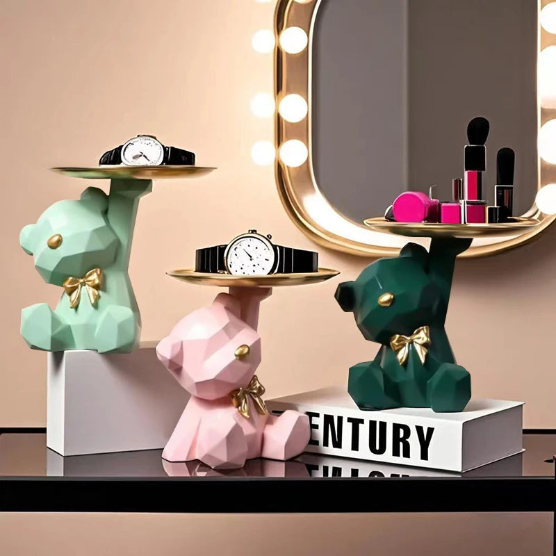 Geometric Butterfly Bear Tray