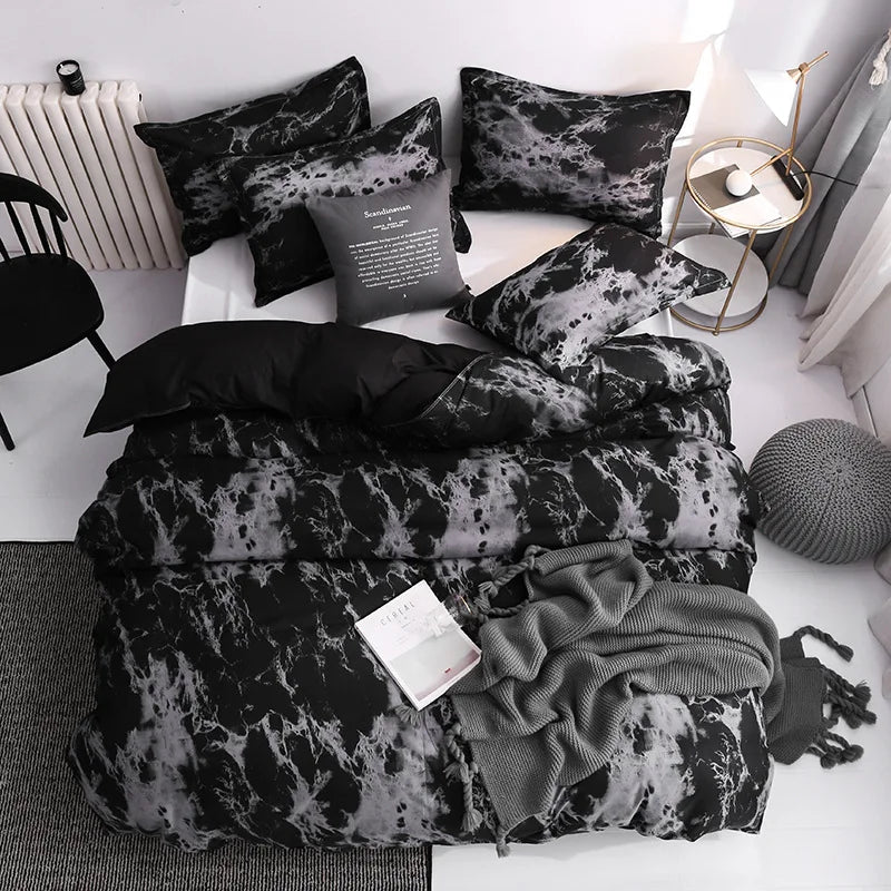 3-Piece Modern Duvet Cover Set