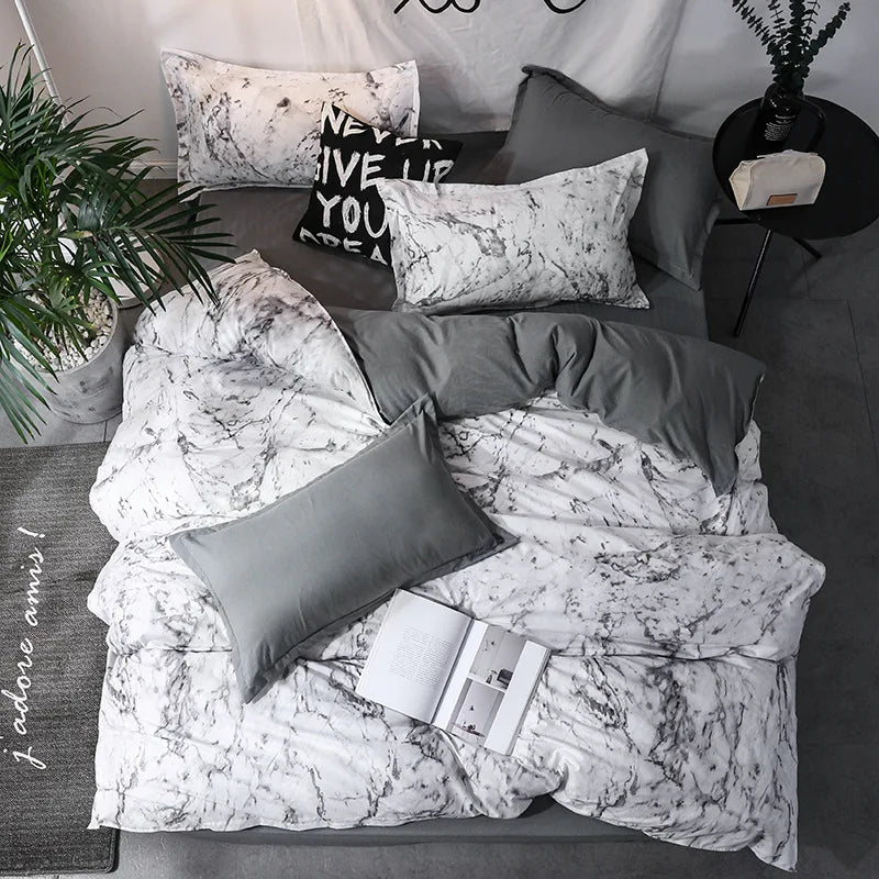 3-Piece Modern Duvet Cover Set