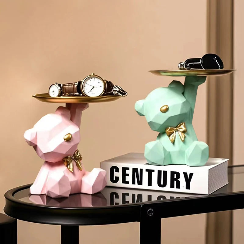 Geometric Butterfly Bear Tray