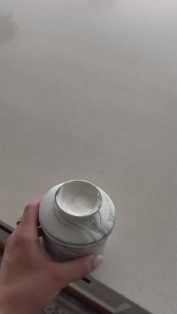 Ceramic Butter Jar with Lid